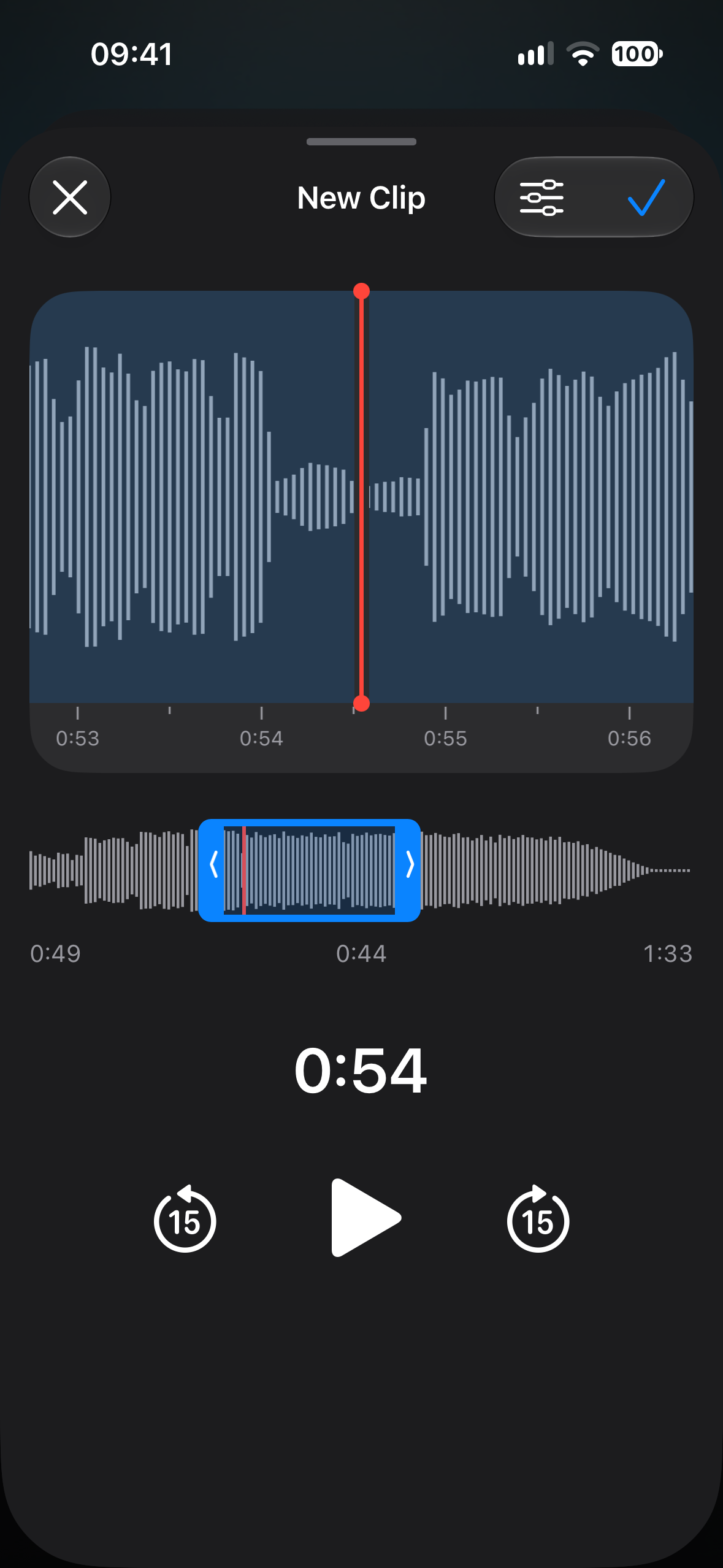 Sound Shaper — Clips
